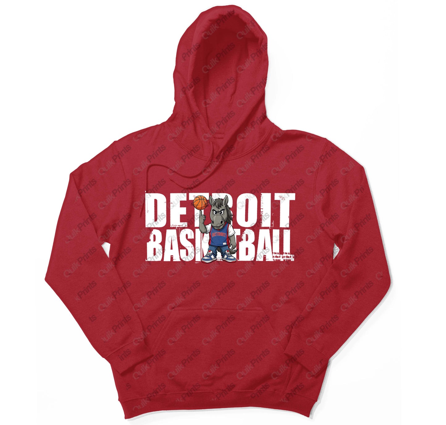 Detroit Basketball Hoodie