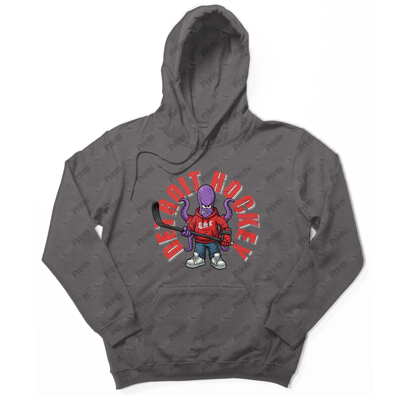 Detroit Hockey Hoodie (Stan the Octopus)