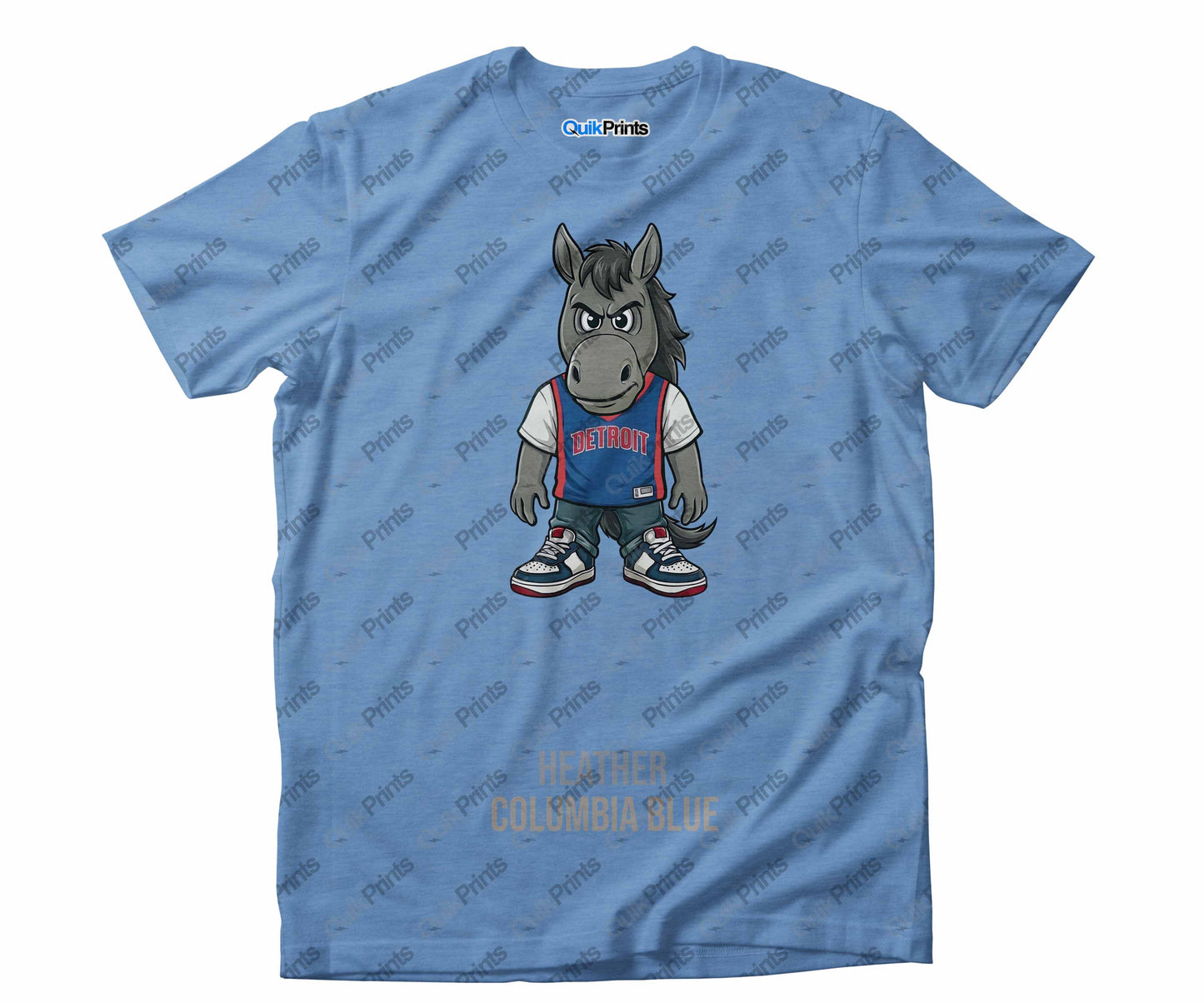 Hoarce -Detroit Sports Crew - Detroit Basketball Shirt