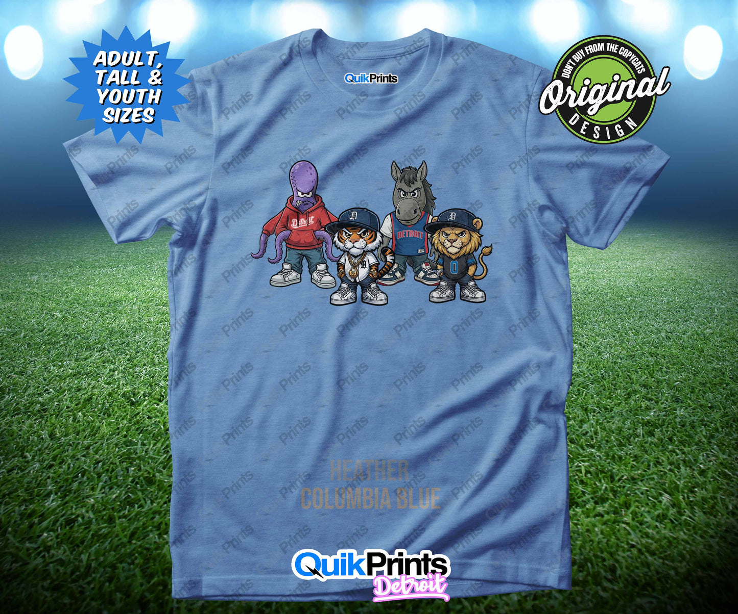 Detroit Sports Crew Shirt