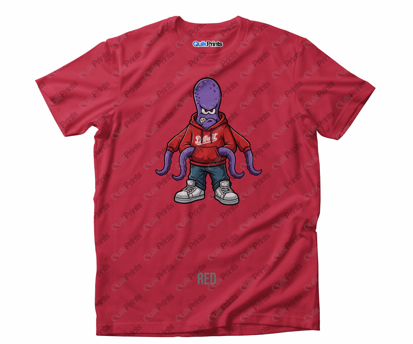 Stan the Octopus - Detroit Sports Crew - Detroit Hockey Shirt