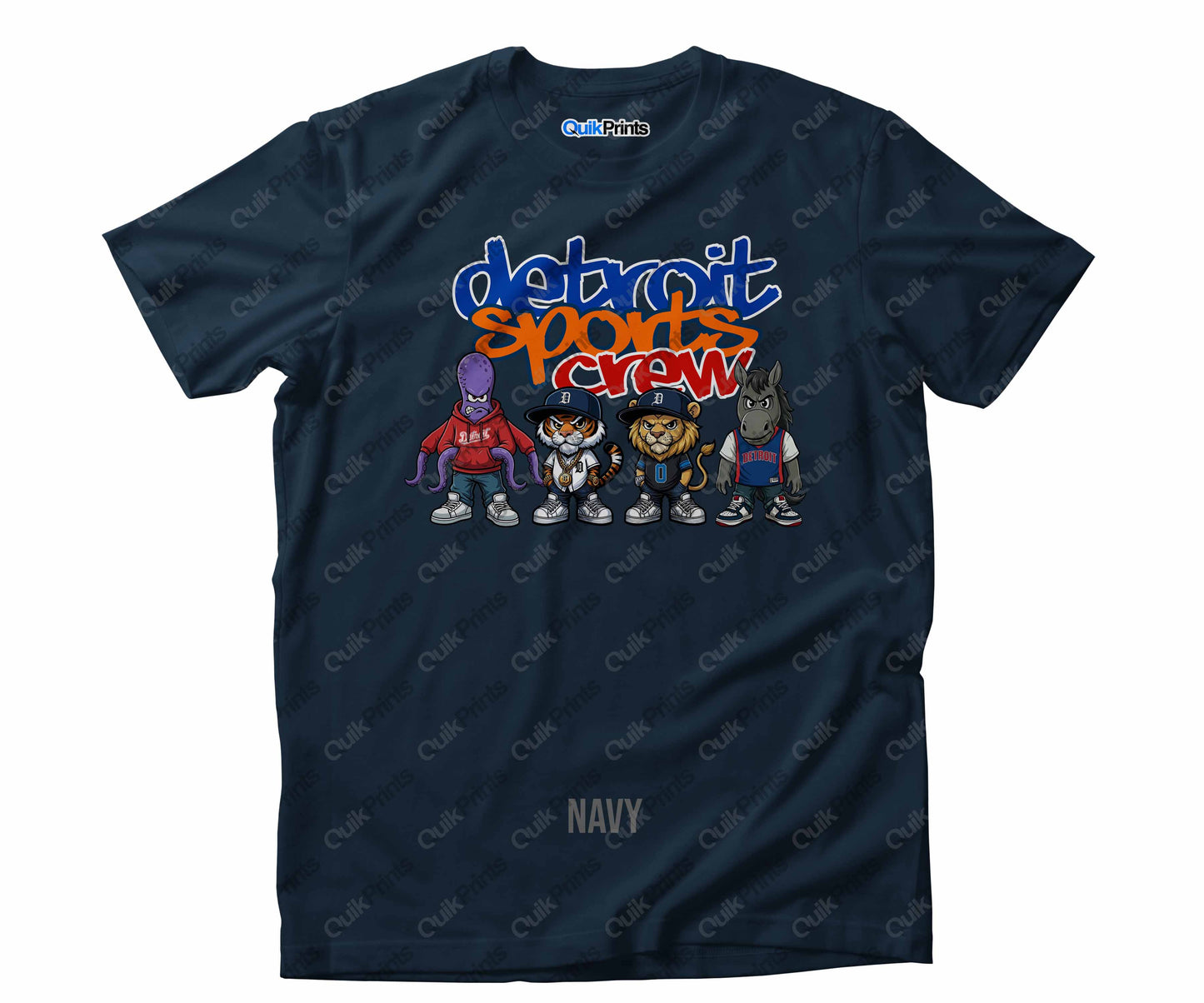 Detroit Sports Crew Shirt