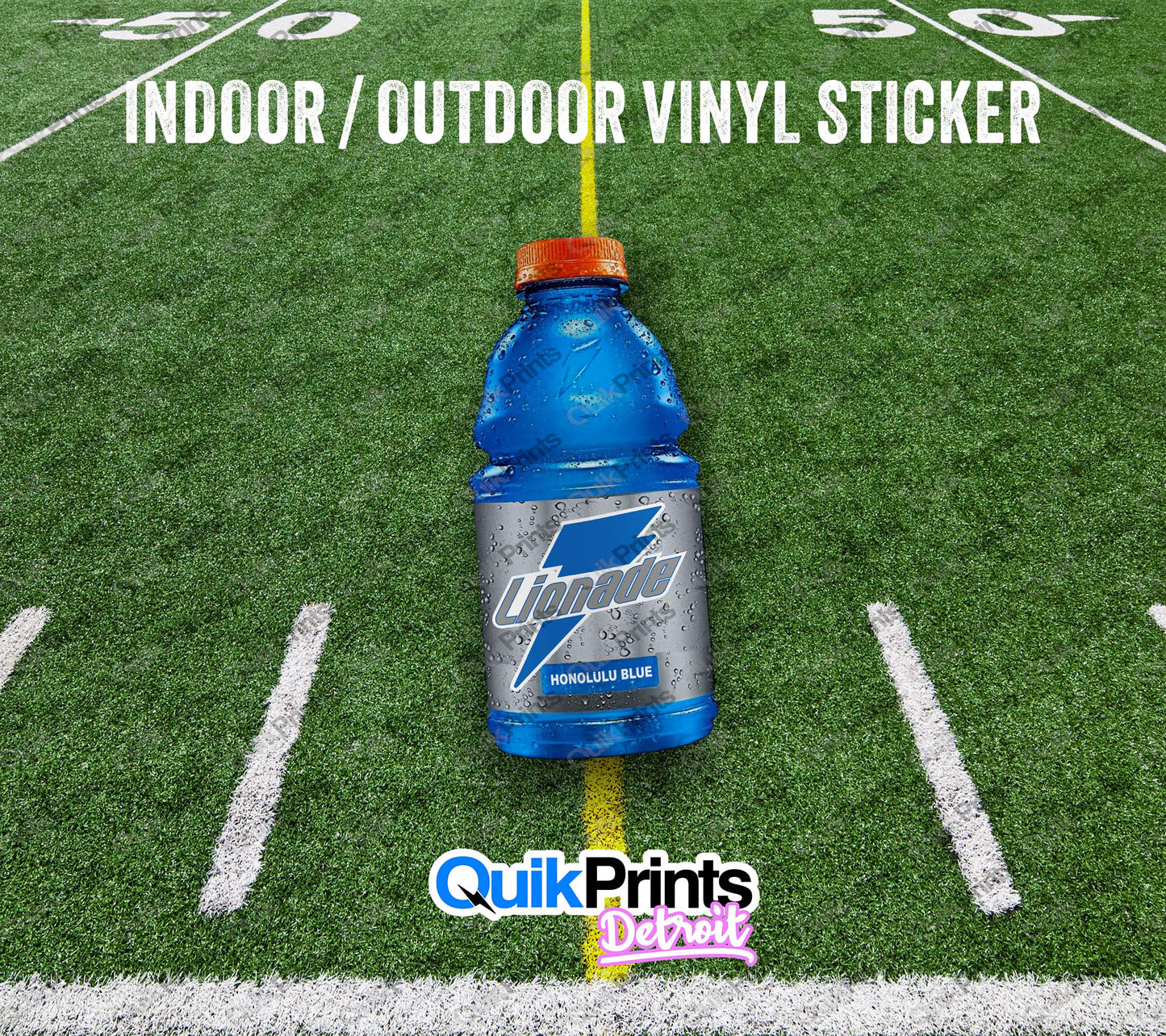 Lionade Bottle Sticker