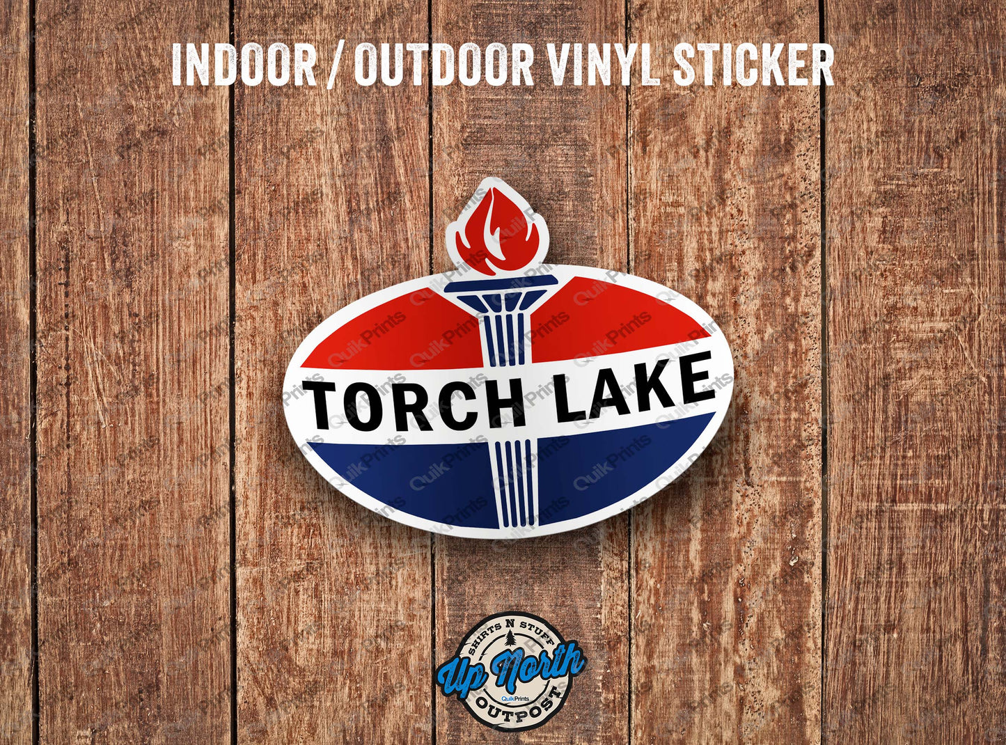 Torch Lake Sticker
