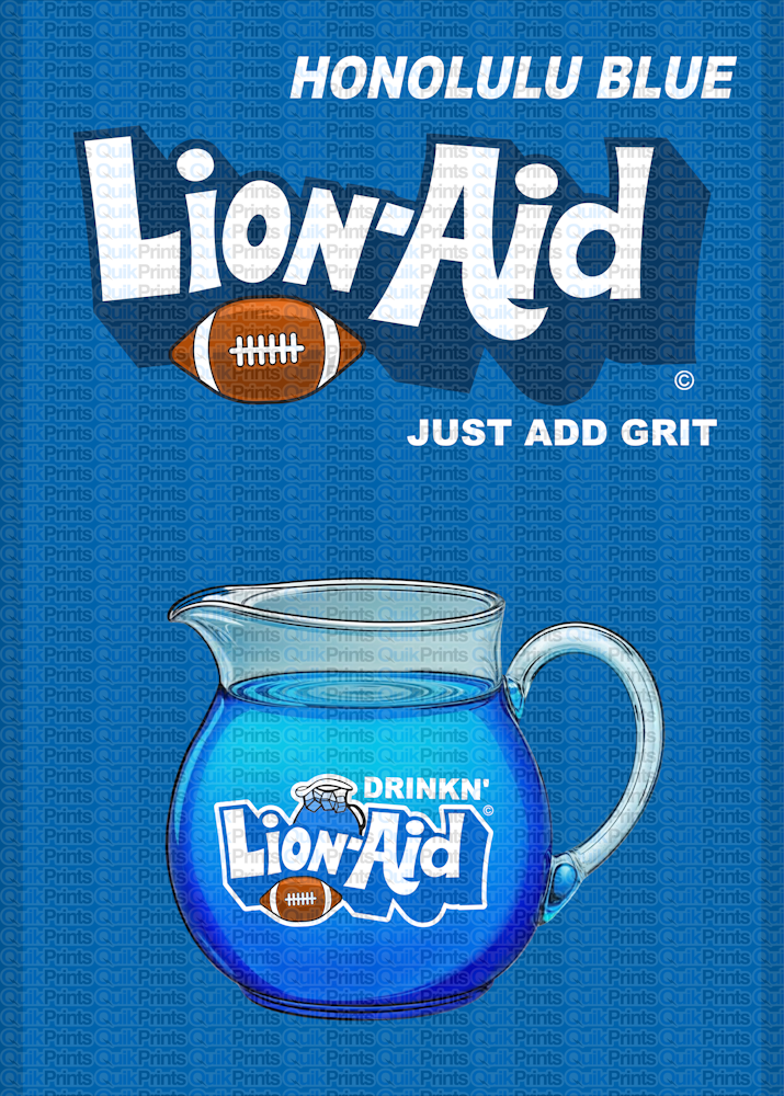 Lion-Aid Packet Pitcher