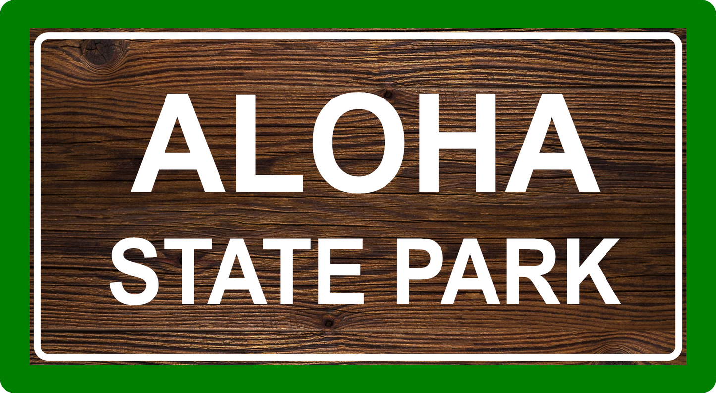 Custom Michigan State Park Sticker