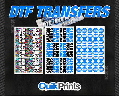 Custom DTF Transfers