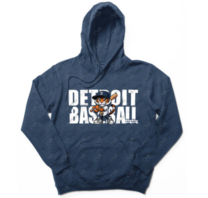 Detroit Baseball Hoodie (Big D the Tiger)