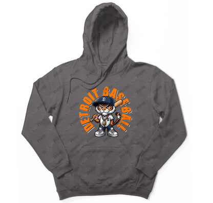 Detroit Baseball Hoodie (Big D the Tiger)