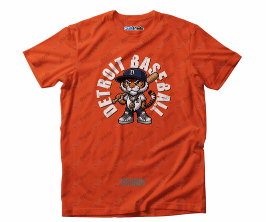 Detroit Baseball Shirt - Big D the Tiger