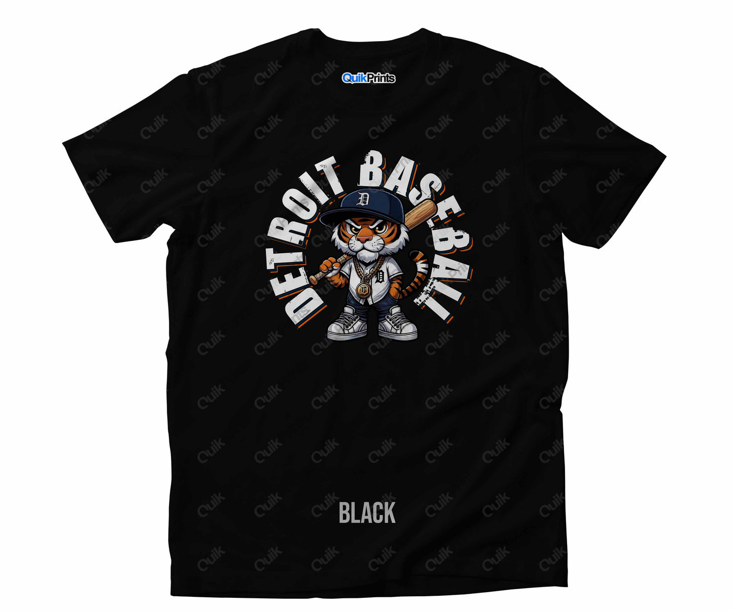 Detroit Baseball Shirt - Big D the Tiger