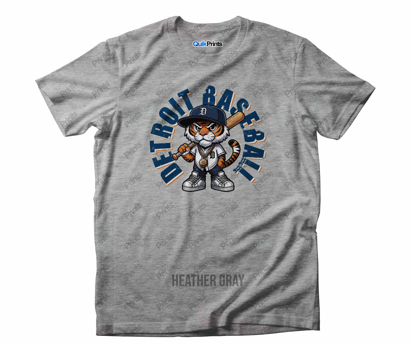 Detroit Baseball Shirt - Big D the Tiger