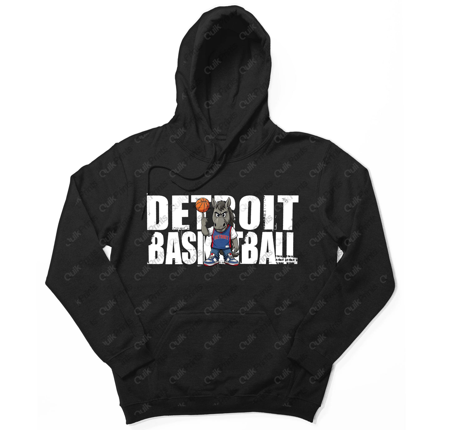 Detroit Basketball Hoodie