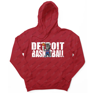 Detroit Basketball Hoodie