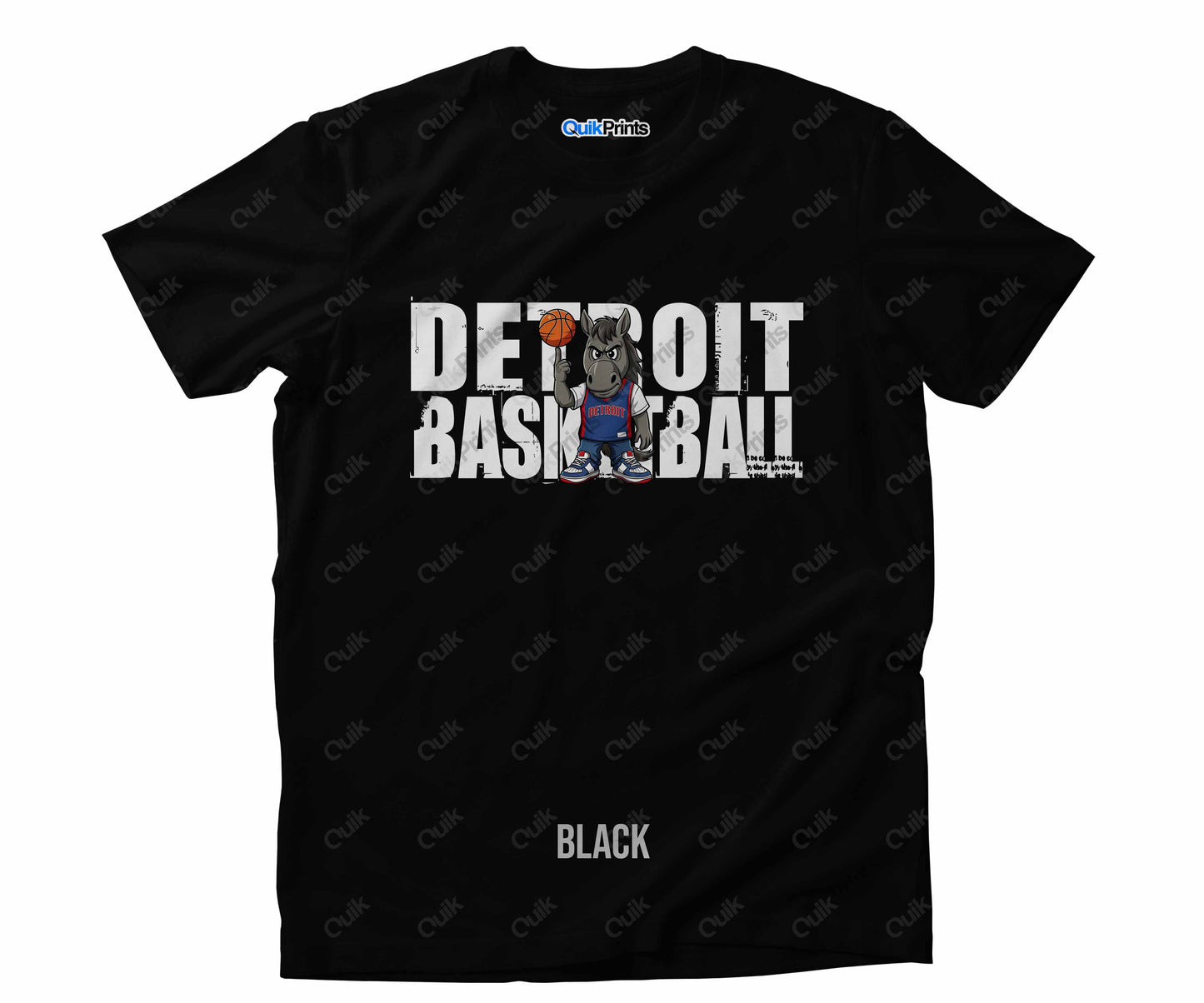 Detroit Basketball Shirt - Hoarce - Detroit Sports Crew