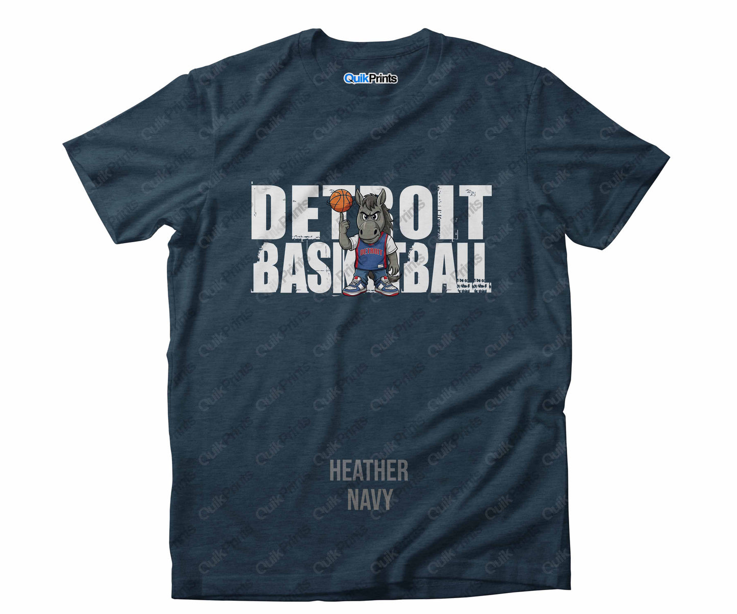 Detroit Basketball Shirt - Hoarce - Detroit Sports Crew