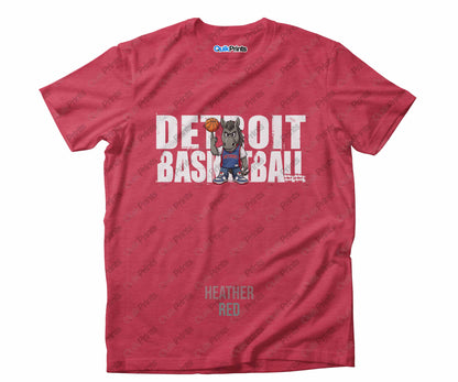 Detroit Basketball Shirt - Hoarce - Detroit Sports Crew