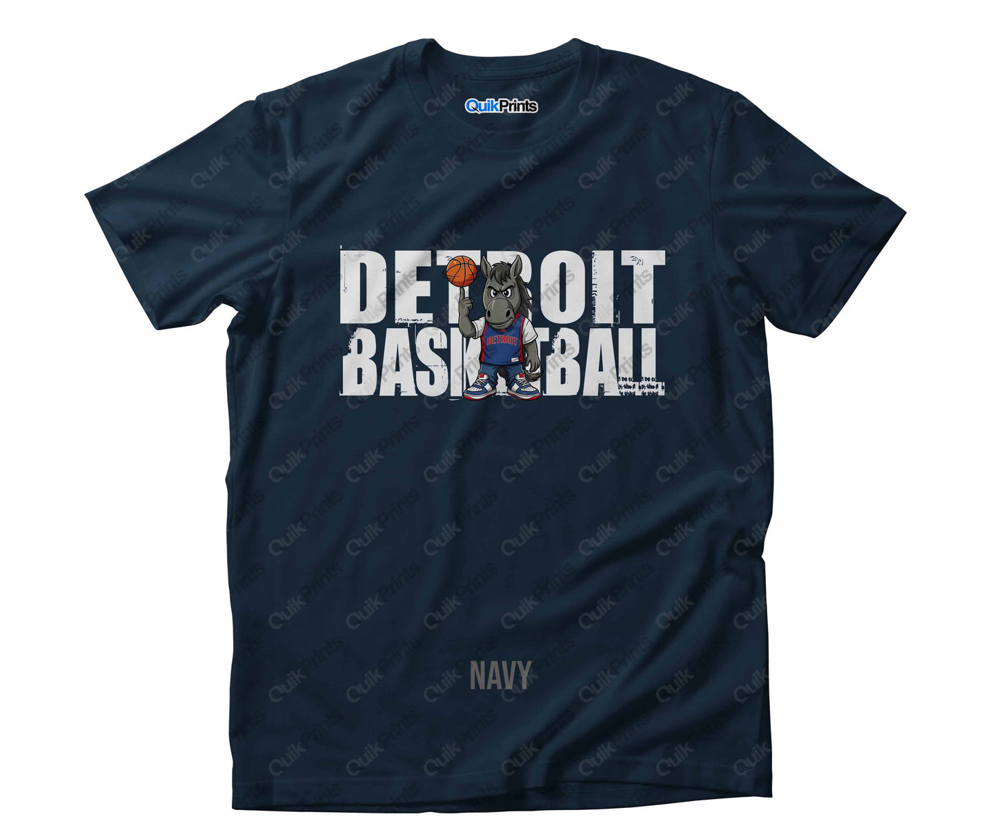 Detroit Basketball Shirt - Hoarce - Detroit Sports Crew