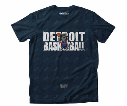 Detroit Basketball Shirt - Hoarce - Detroit Sports Crew