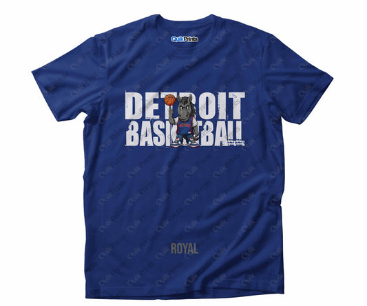 Detroit Basketball Shirt - Hoarce - Detroit Sports Crew