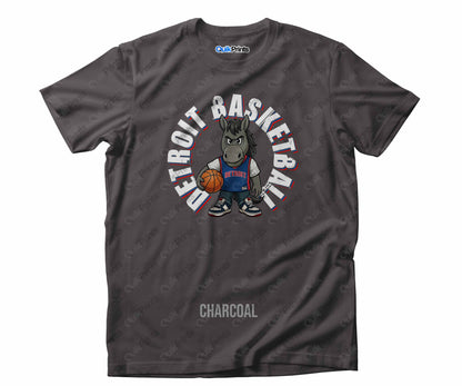 Detroit Basketball Shirt - Hoarce the Horse