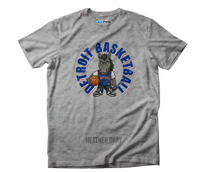 Detroit Basketball Shirt - Hoarce the Horse