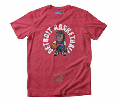 Detroit Basketball Shirt - Hoarce the Horse