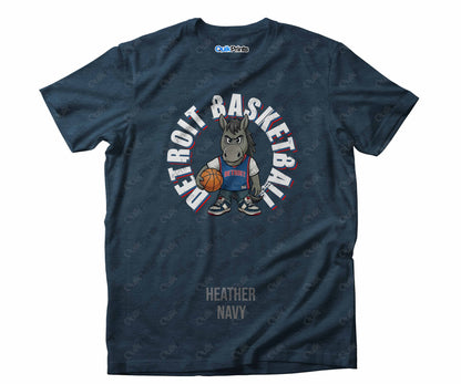 Detroit Basketball Shirt - Hoarce the Horse