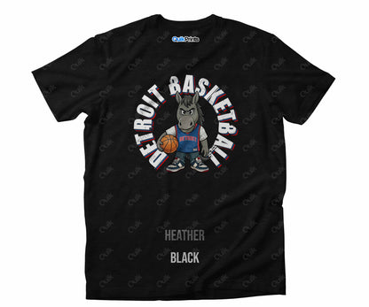 Detroit Basketball Shirt - Hoarce the Horse