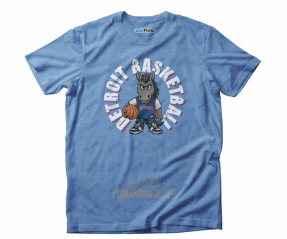 Detroit Basketball Shirt - Hoarce the Horse