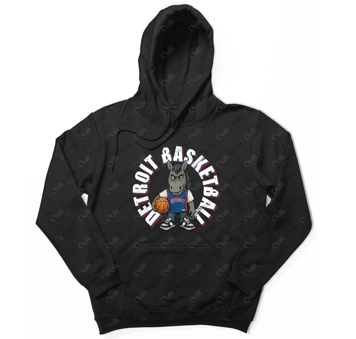 Detroit Basketball Hoodie