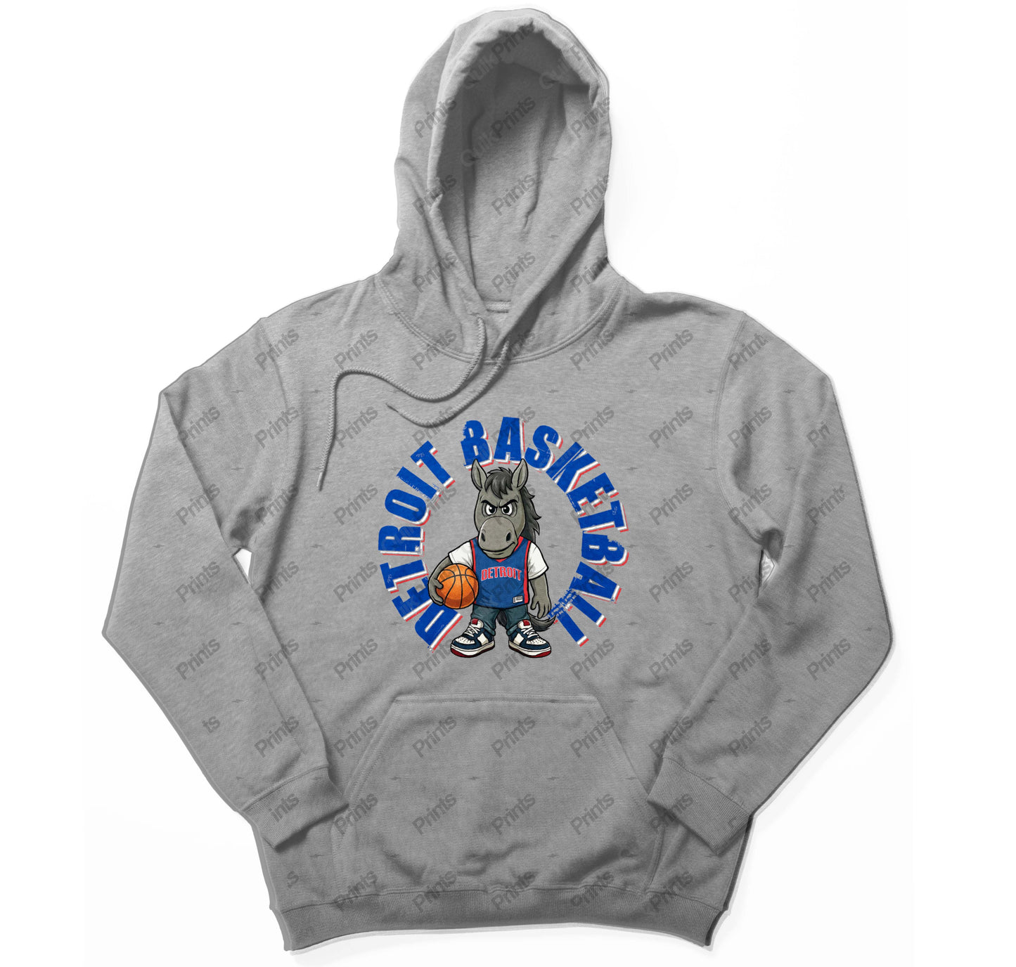 Detroit Basketball Hoodie