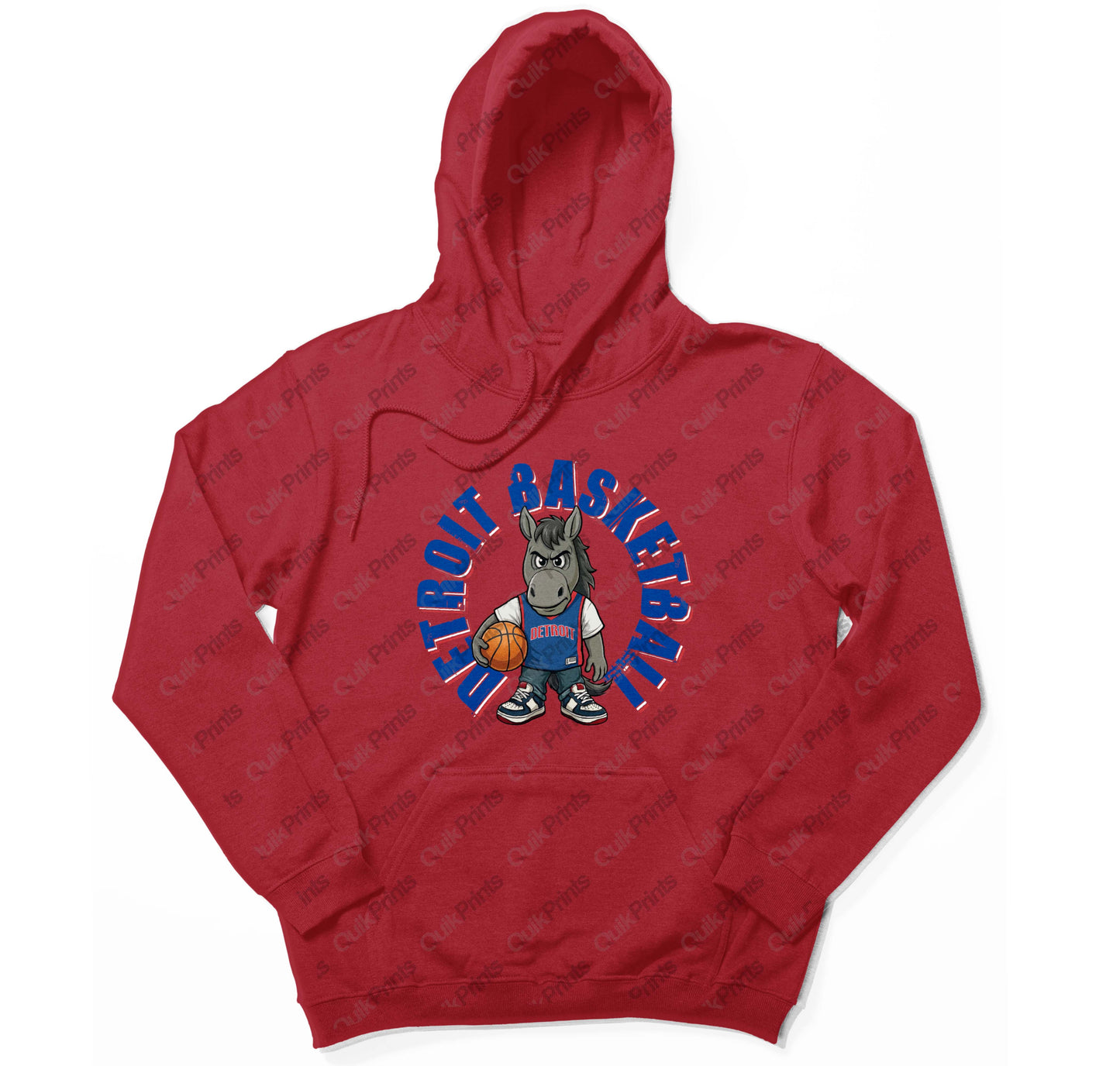 Detroit Basketball Hoodie