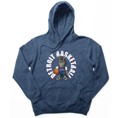 Detroit Basketball Hoodie