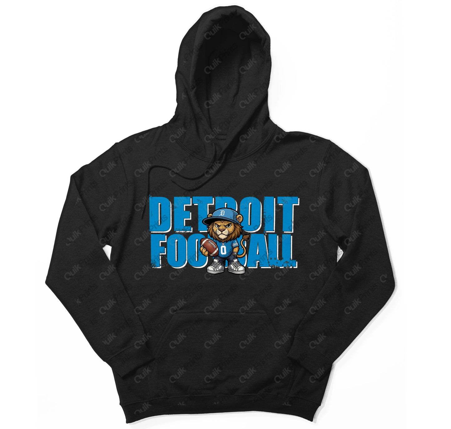 Detroit Football Hoodie (Leon the Lion)