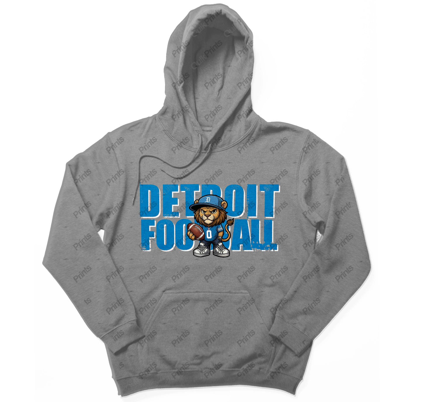 Detroit Football Hoodie (Leon the Lion)