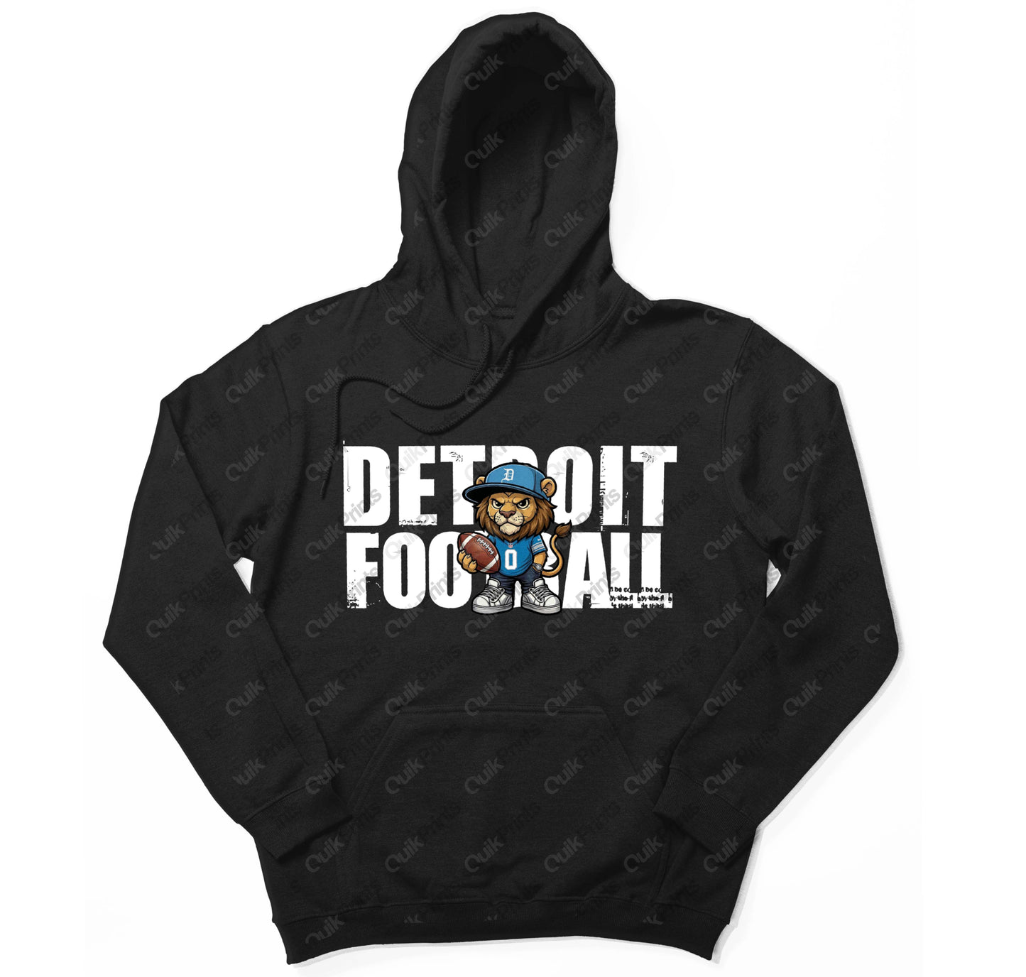 Detroit Football Hoodie (Leon the Lion)