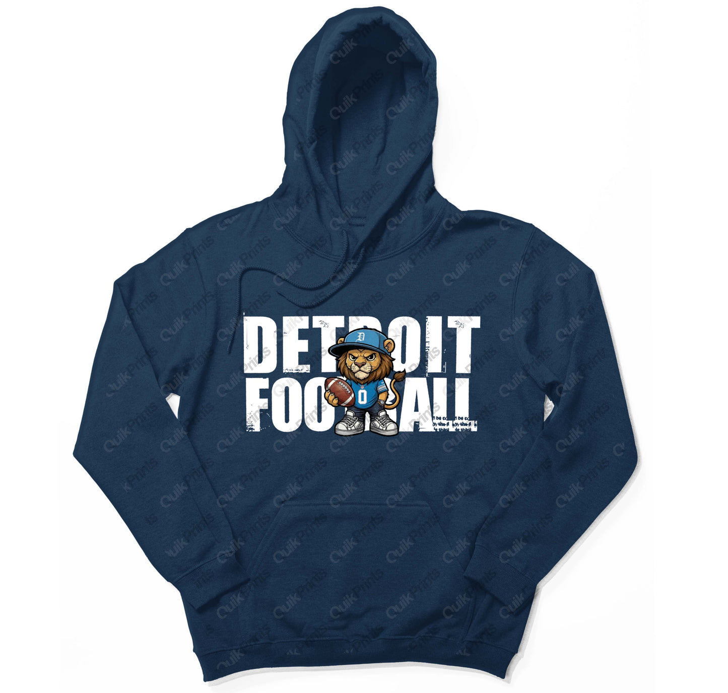 Detroit Football Hoodie (Leon the Lion)