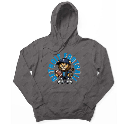 Detroit Football Hoodie (Detroit Sports Crew - Leon)