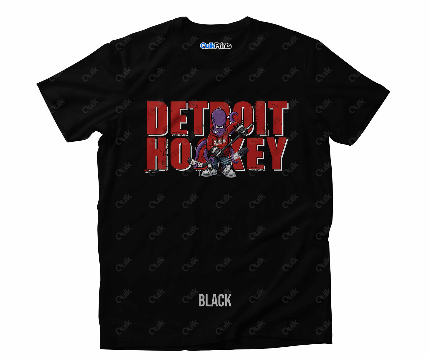 Detroit Hockey Shirt - Stan Shooting - Detroit Sports Crew