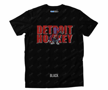 Detroit Hockey Shirt - Stan Shooting - Detroit Sports Crew