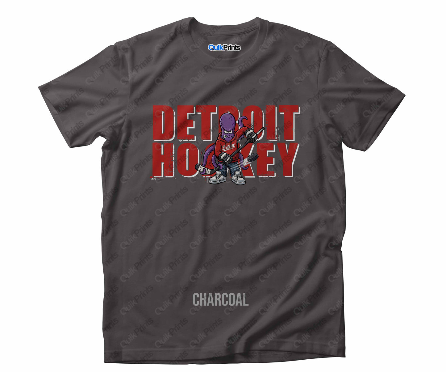Detroit Hockey Shirt - Stan Shooting - Detroit Sports Crew