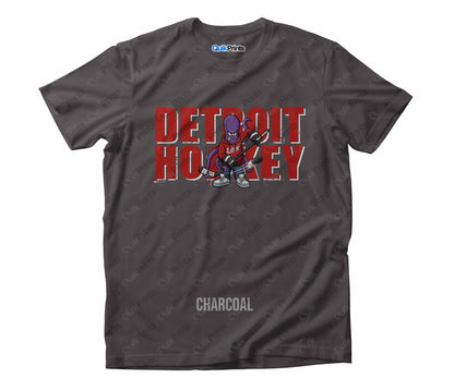 Detroit Hockey Shirt - Stan Shooting - Detroit Sports Crew