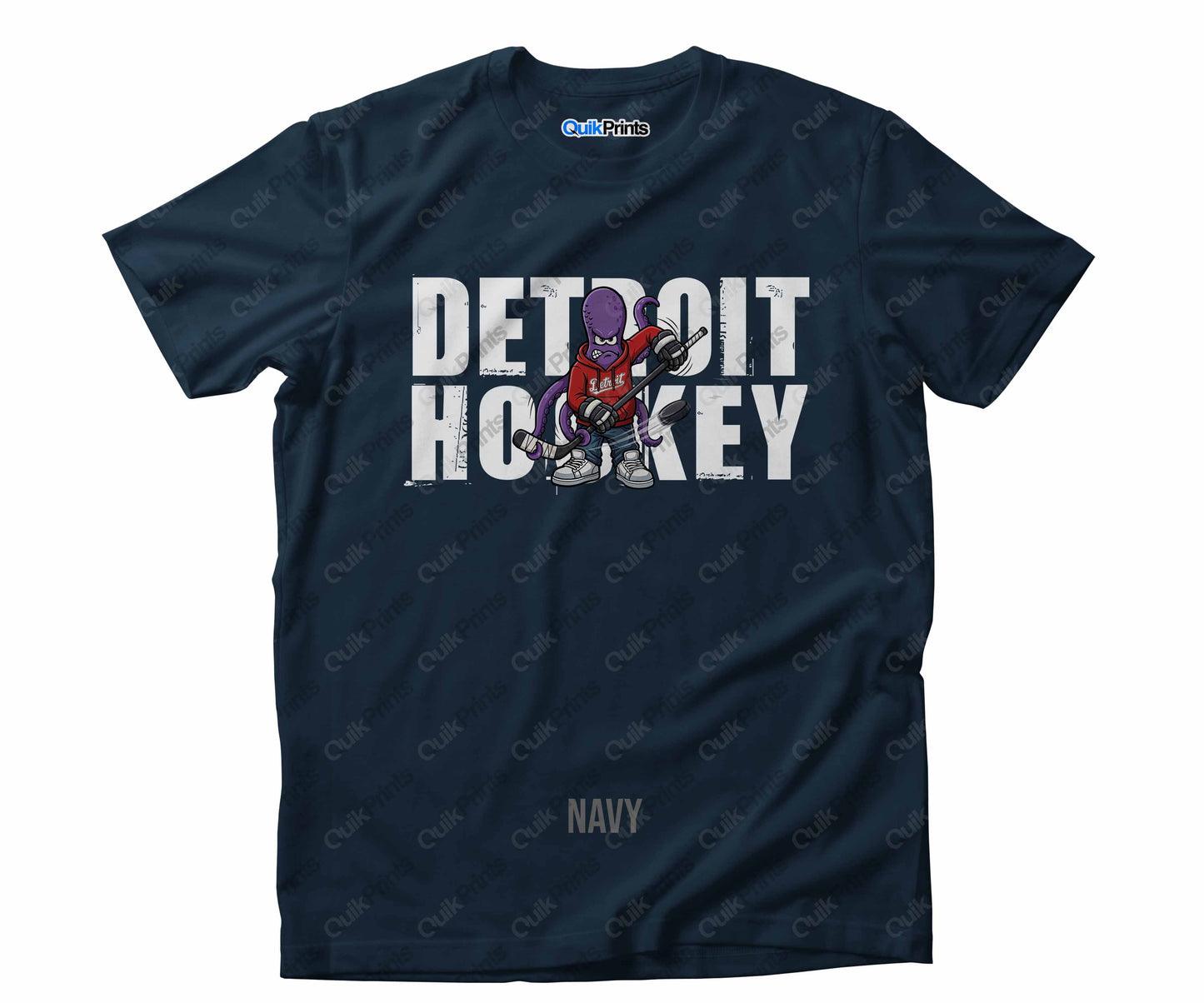 Detroit Hockey Shirt - Stan Shooting - Detroit Sports Crew