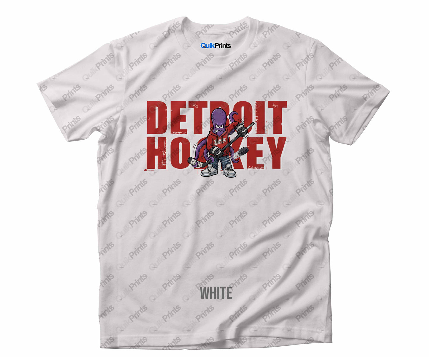 Detroit Hockey Shirt - Stan Shooting - Detroit Sports Crew