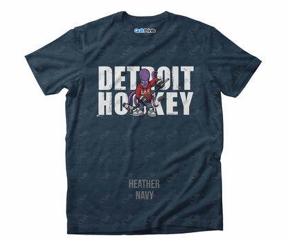 Detroit Hockey Shirt - Stan Shooting - Detroit Sports Crew