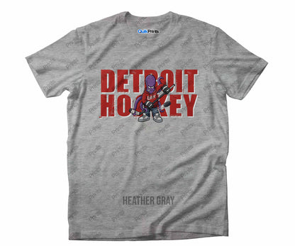 Detroit Hockey Shirt - Stan Shooting - Detroit Sports Crew