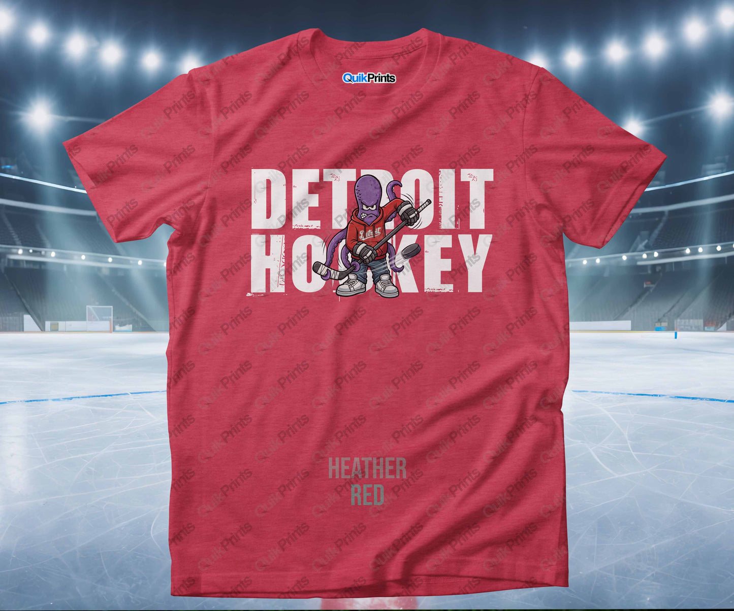 Detroit Hockey Shirt - Stan Shooting - Detroit Sports Crew