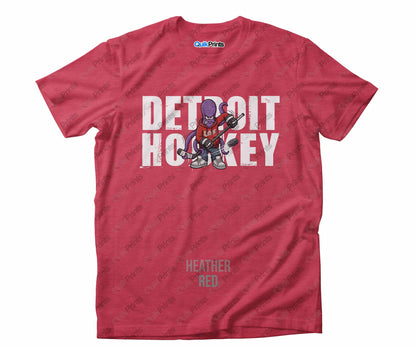 Detroit Hockey Shirt - Stan Shooting - Detroit Sports Crew