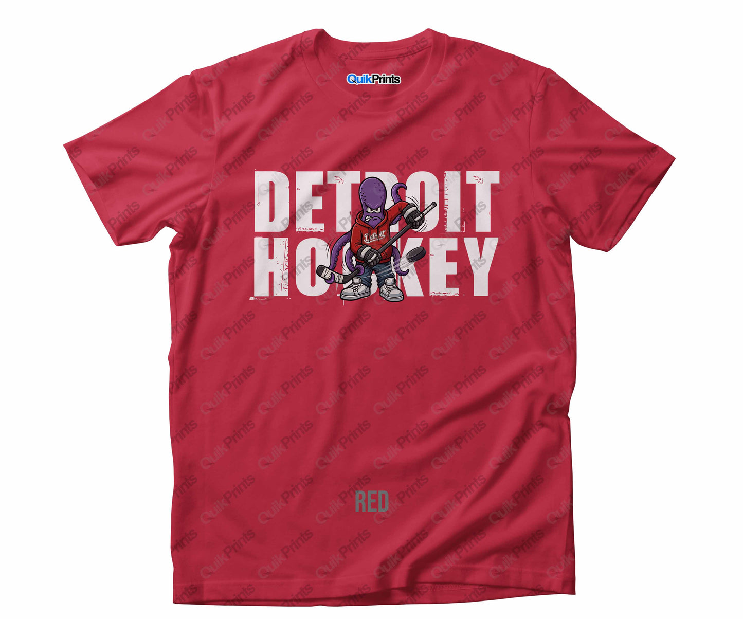 Detroit Hockey Shirt - Stan Shooting - Detroit Sports Crew